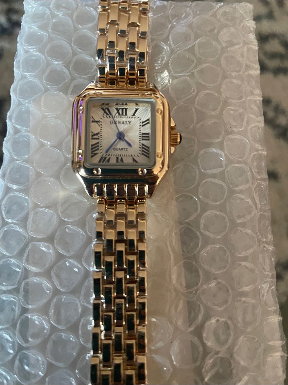 Gold-Tone Women's Bracelet Watch